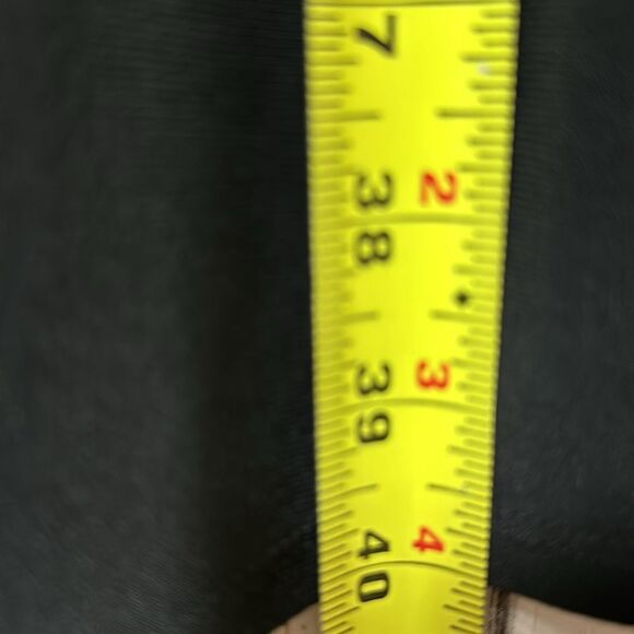 Sangria Black Sleeveless Sheer Babydoll Tie Front Embellished Stretch Midi Dress - Picture 16 of 16